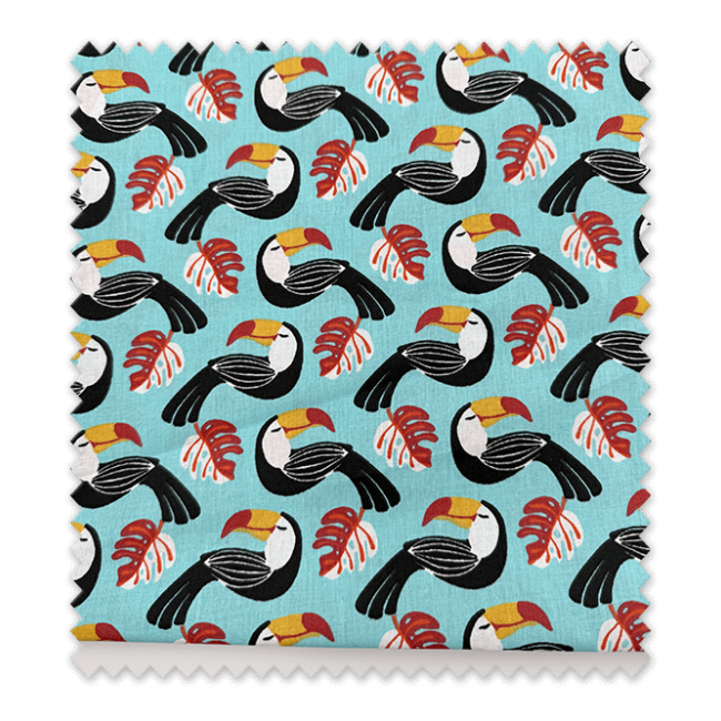 Retal 0,60m Algodón 100% Tucán