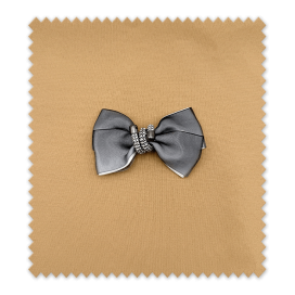 Aplique Lazo Bicolor con strass