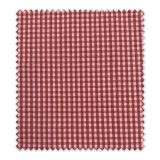 Tela Seersucker Vichy Cacao y Rosa Empolvado | Algodón ligero y transpirable