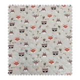 Tela Acolchada Doble Cara Animales | Tejido Reversible Infantil