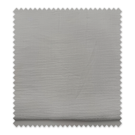 Retal de tela doble gasa blanca ideal para costura y manualidades
