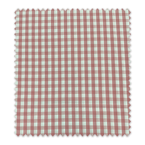 tela algodón rosa empolvado vichy para ropa y decoración