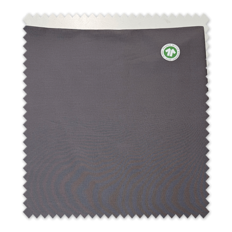 Tela algodón 100% orgánico gris oscuro liso ecológico Tela algodón 100% orgánico gris oscuro liso ecológico