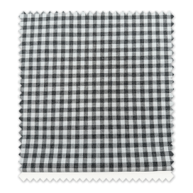 Tela algodón vichy bicolor 0,6cm en retal de 0,60 metros
