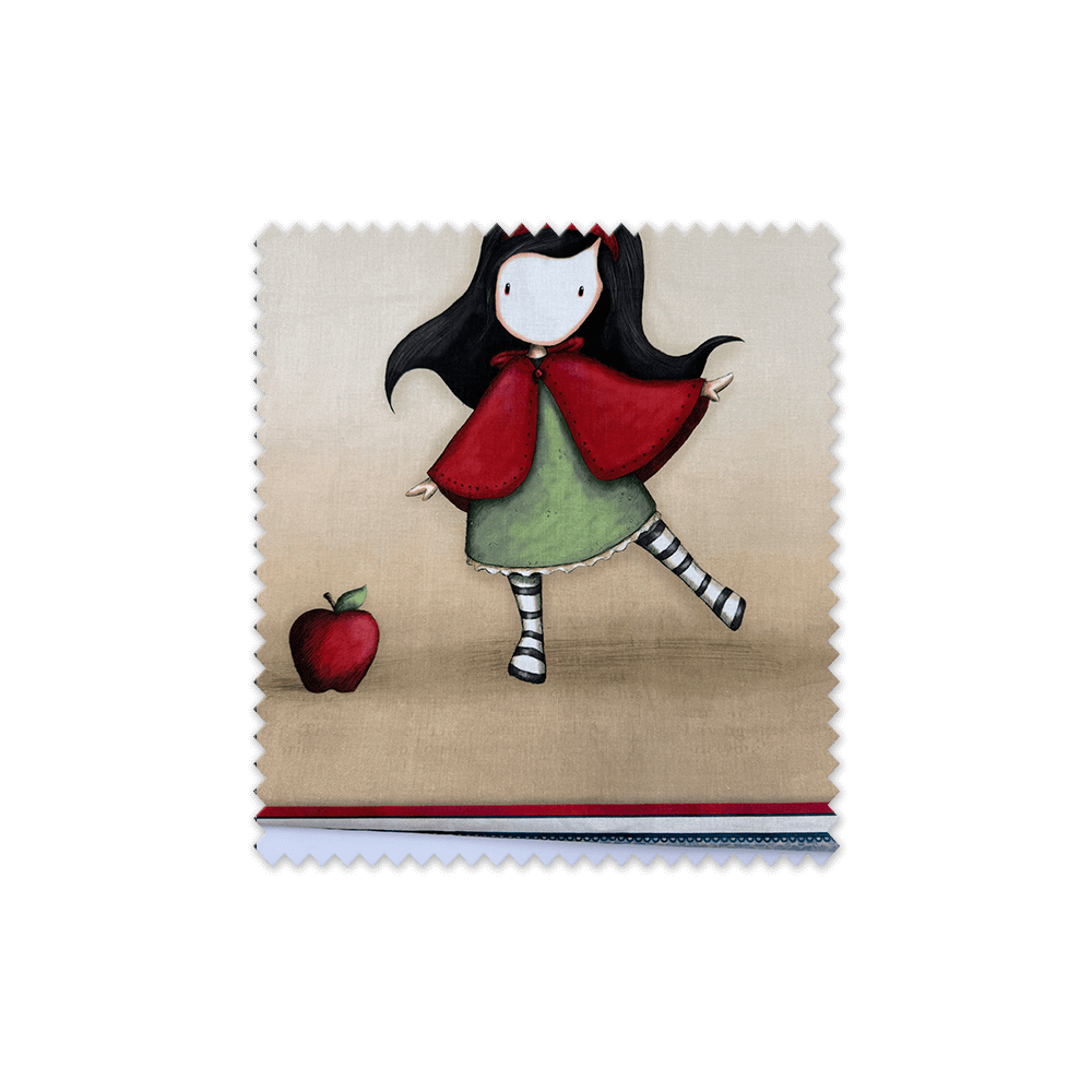 Panel de tela Gorjuss Caperucita para quilts y cojines