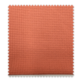 Retal waffle algodón orgánico rosa melocotón 0,75m
