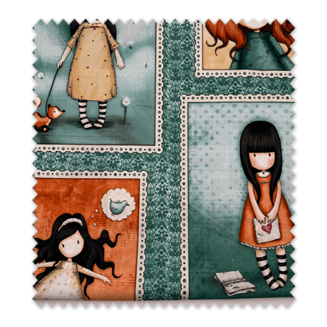 Detalle del retal 0,60 m Gorjuss Heartfelt para patchwork Detalle del retal 0,60 m Gorjuss Heartfelt para patchwork