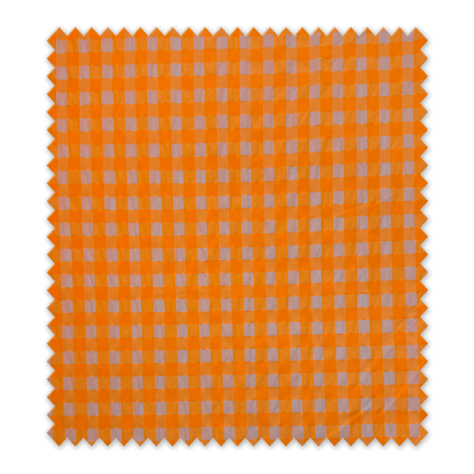 tela vichy naranja flúor ligera para ropa de verano tela vichy naranja flúor ligera para ropa de verano