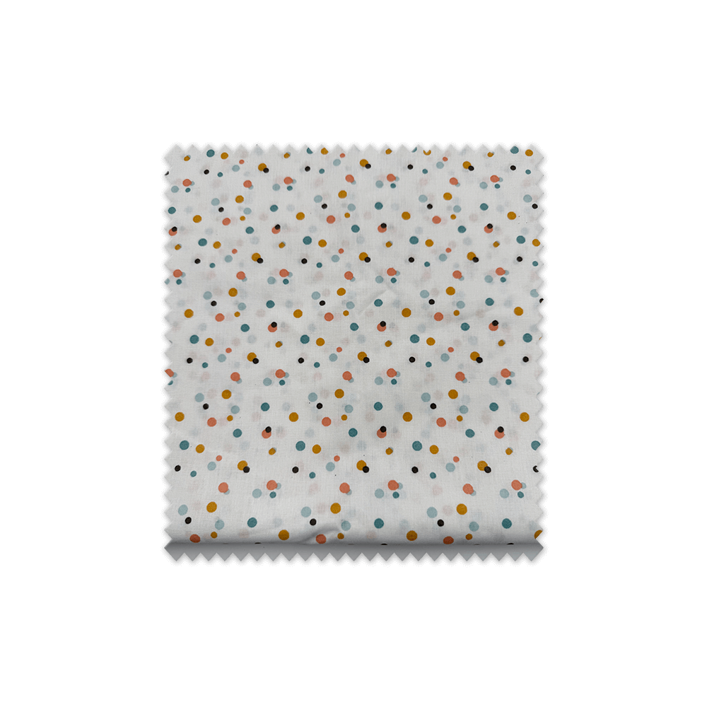 Retal popelín puntos alegría algodón 100% multicolor