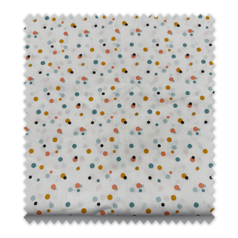 Retal popelín puntos alegría algodón 100% multicolor
