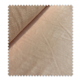 Tela rizo bambú rosa bebé suave y absorbente
