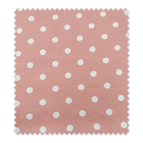 Tela de Pique Nido Abeja 100% Algodón Lunar Fondo Rosa Empolvado OFERTA Tela de Pique Nido Abeja 100% Algodón Lunar Fondo Rosa Empolvado OFERTA