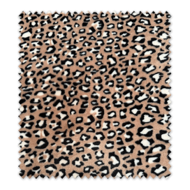 Tela de Coralina Leopardo, la tela especial para el invierno