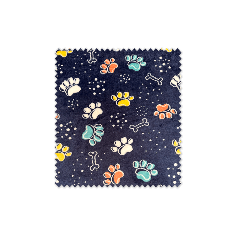 Tela de Coralina Huellas Colores Fondo Marino al mejor precio, venta por metros Tela de Coralina Huellas Colores Fondo Marino al mejor precio, venta por metros