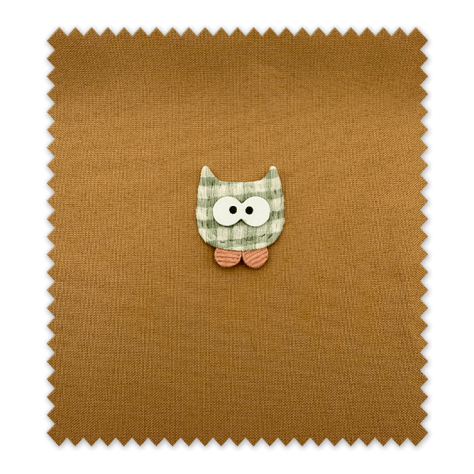 Comprar Parche búho Vichy Menta