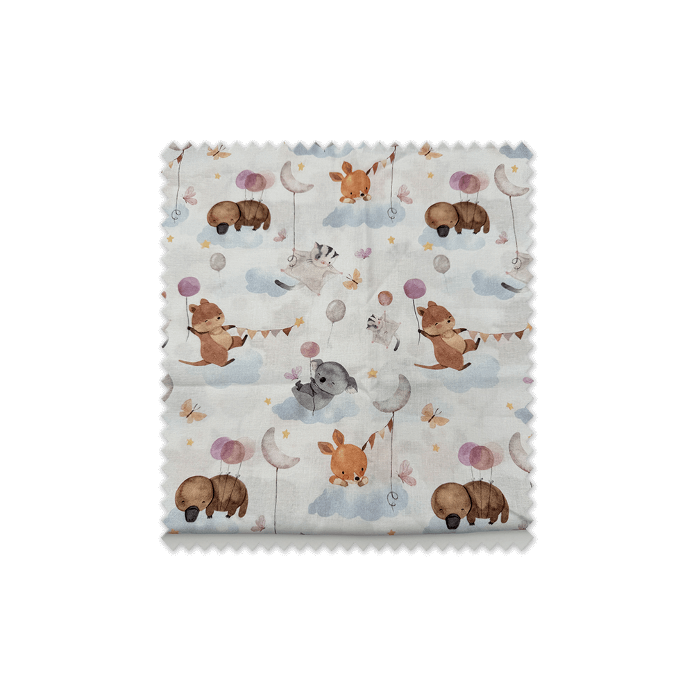 Comprar telas de Algodón 100% Animales y Globos