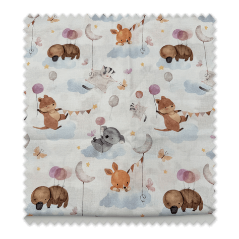 Comprar telas de Algodón 100% Animales y Globos