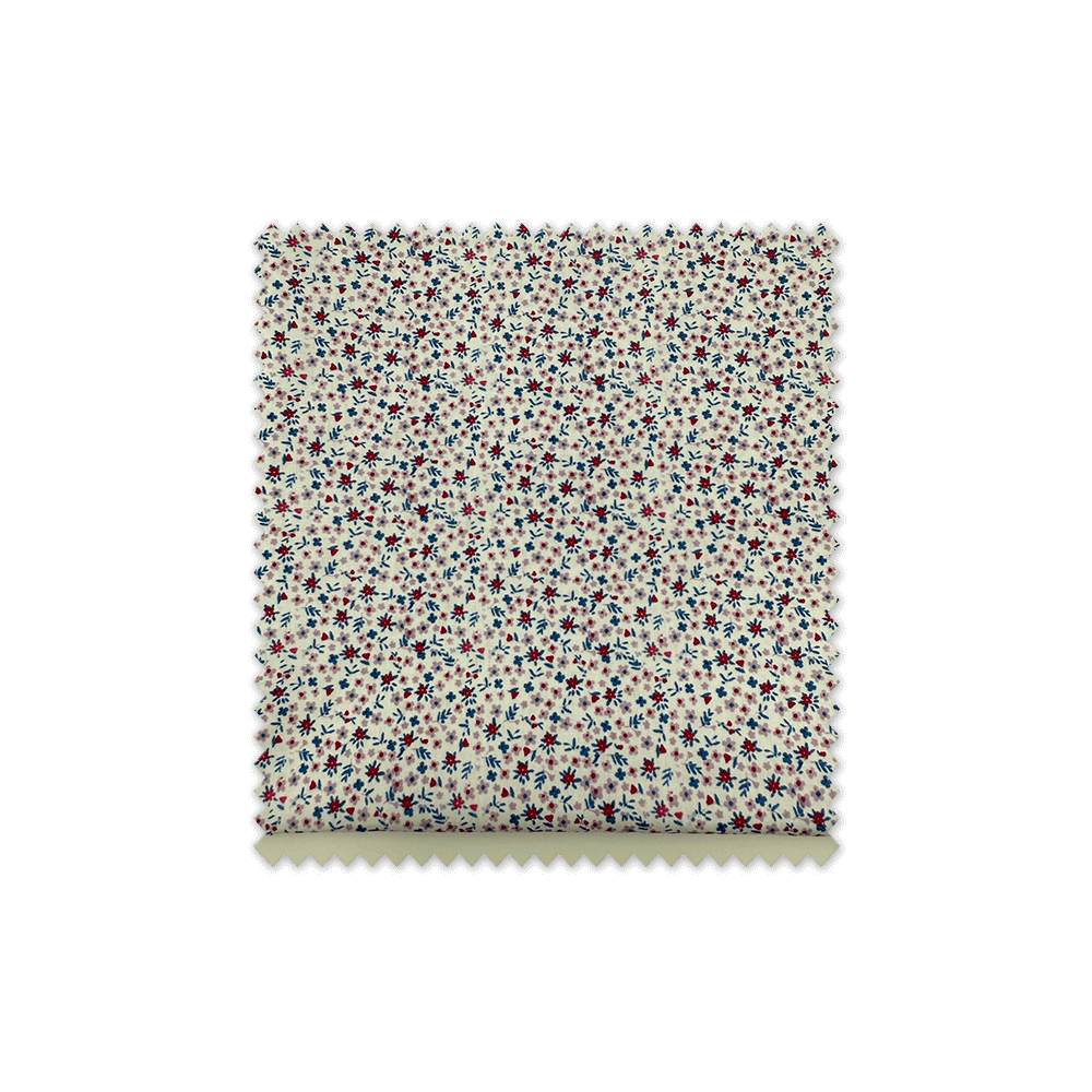 Comprar telas de Popelín Flores Azahar Mini Violeta