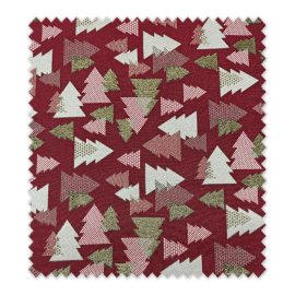 Tela Loneta Tejida Arboles de Navidad Lurex comprar telas especiales Navidad