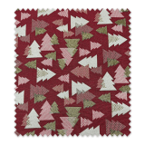 Tela Loneta Tejida Arboles de Navidad Lurex comprar telas especiales Navidad