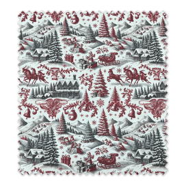 Loneta decorativa para Navidad con diseño moderno y festivo