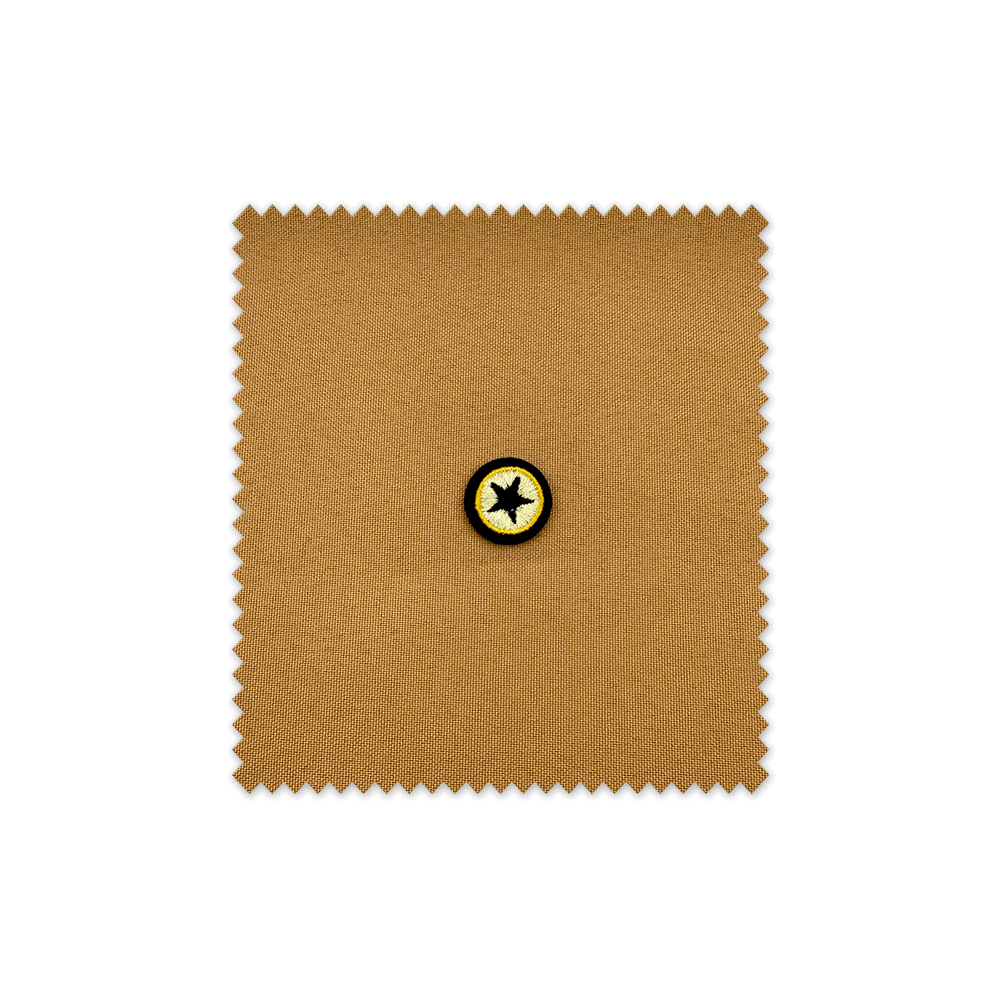 Parche estrella army militar bordado verde caqui