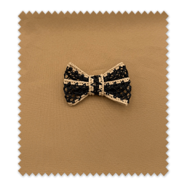 Lazo rústico negro y camel para decoración, manualidades y proyectos DIY