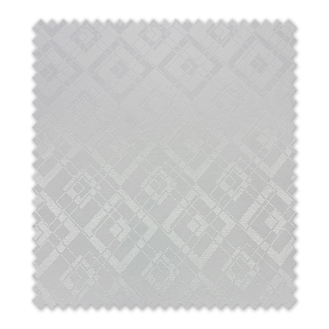 ★ Comprar Tela Mantelería Rombos Blanca | Tejido Resistente y Elegante