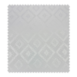 ★ Comprar Tela Mantelería Rombos Blanca | Tejido Resistente y Elegante