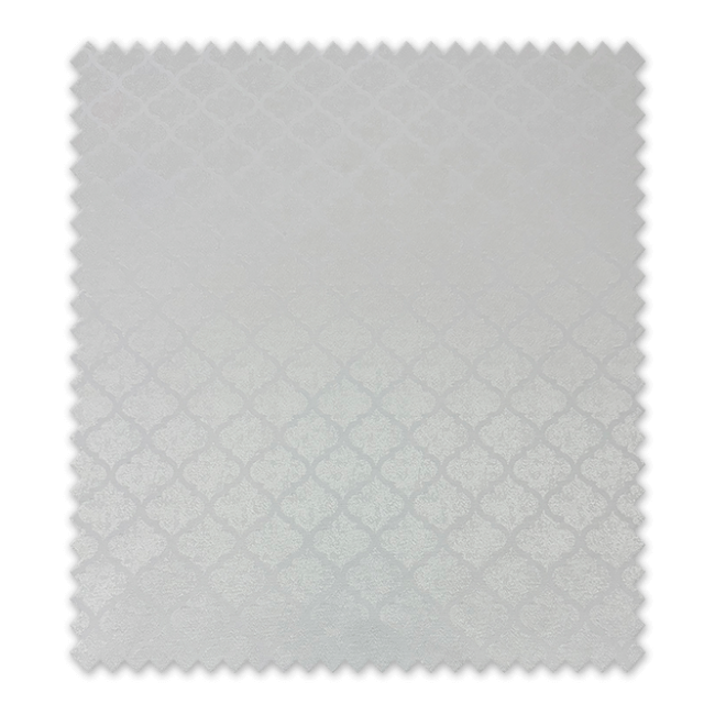 ◯ Tela Mantelería Arabesco Blanca | Tejido Resistente y Elegante