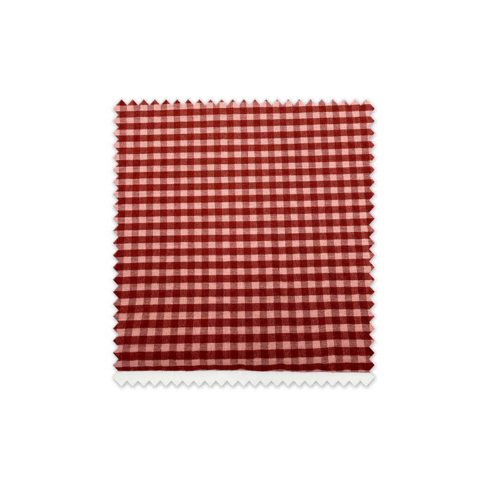 Comprar telas de cuadros de vichy Bicolor Cacao y Rosa empolvado