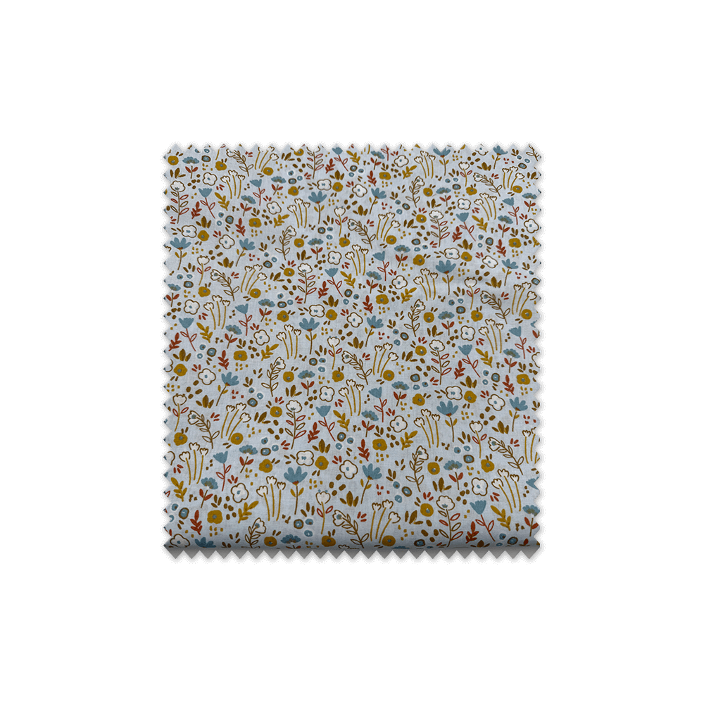 Comprar telas de flores a precios de almacén