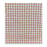 Todo en telas de cuadros de vichy bicolores