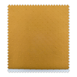 Retal 0,85m plumeti algodón color curry