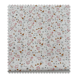 Tela popelín floral Diente de León en retal para costura