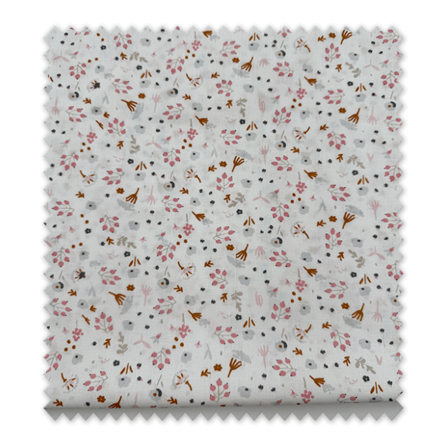 Tela popelín floral Diente de León en retal para costura