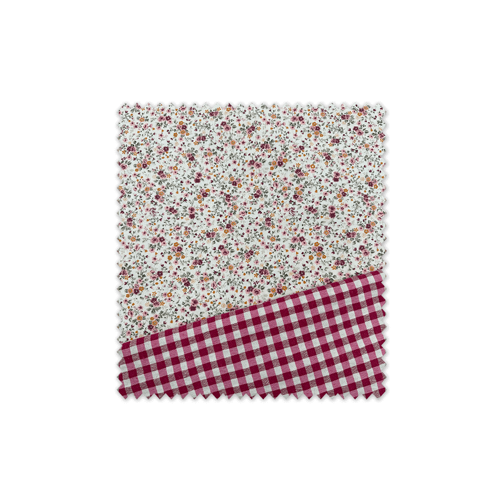 Telas a precios de almacén, ideas de combinados con telas florales