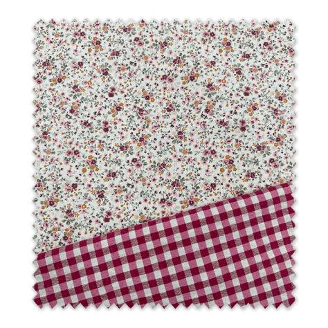 Telas a precios de almacén, ideas de combinados con telas florales