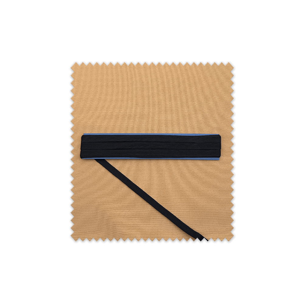 Cinta de algodón negro en rollo de 10 metros a 1€