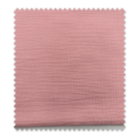 Comprar Retal 0,60 m doble gasa rosa bebé de algodón