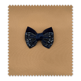 Lazo de piedras azul marino decorativo al mejor precio