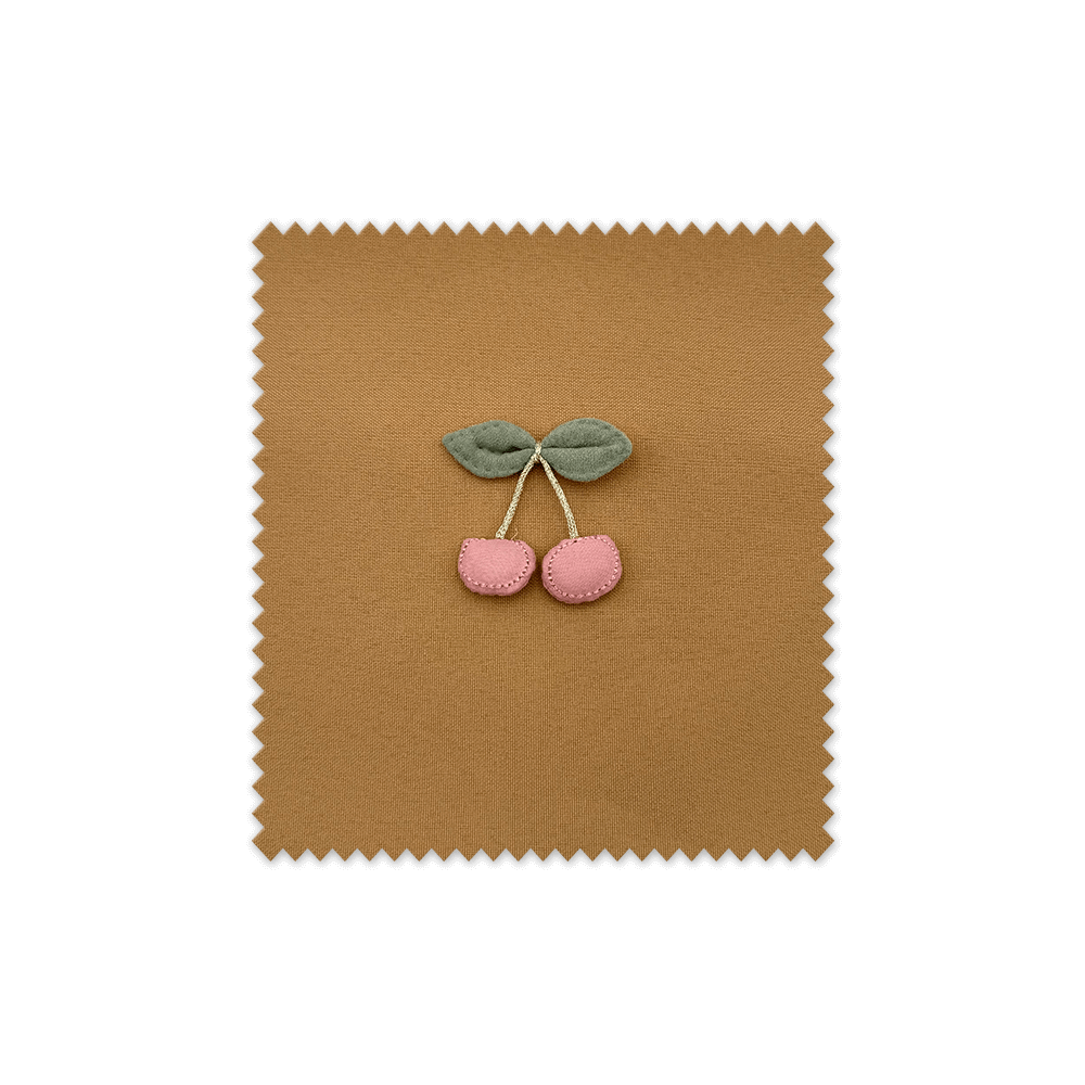 Comprar Parche de Cerezas Bordado | Aplique Decorativo Mercería