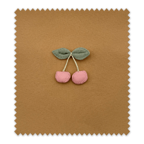 Comprar Parche de Cerezas Bordado | Aplique Decorativo Mercería