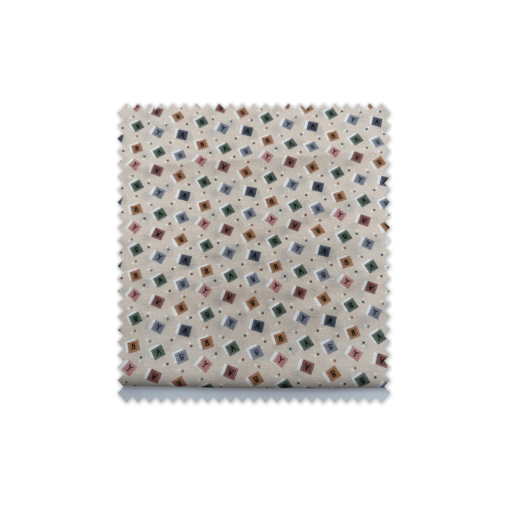 Retal tela letras colores tienda de telas online