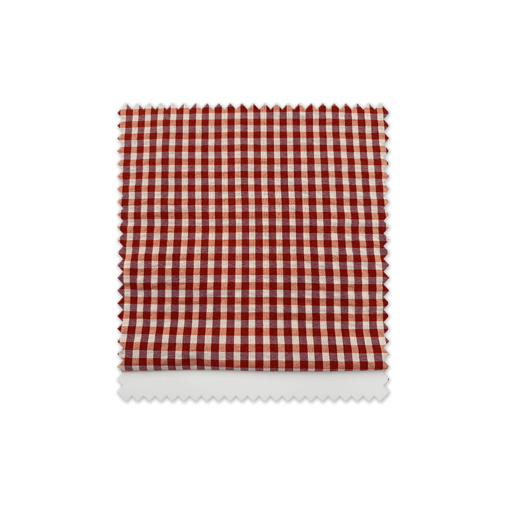 Retal de tejido seersucker para ropa de verano