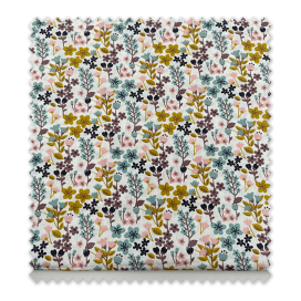 Comprar telas de flores amplio stock de diseños, retales al mejor precio.