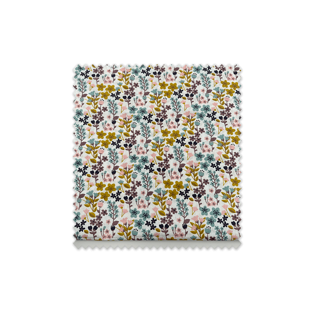 Comprar telas de flores amplio stock de diseños, retales al mejor precio.