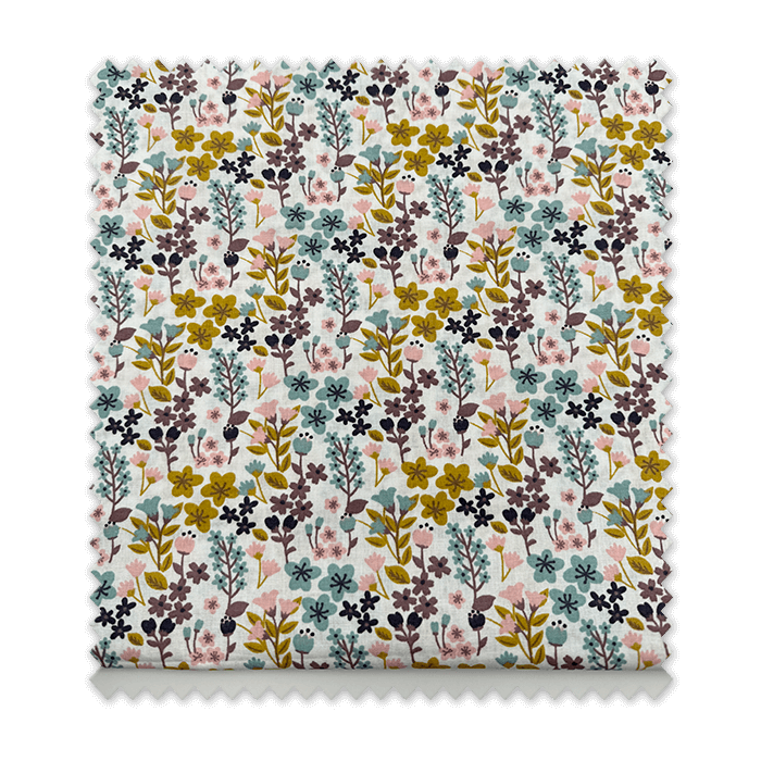 Comprar telas de flores amplio stock de diseños, retales al mejor precio.