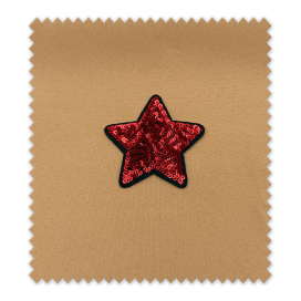parche estrella, parche brillo, parches para ropa, accesorios de costura
