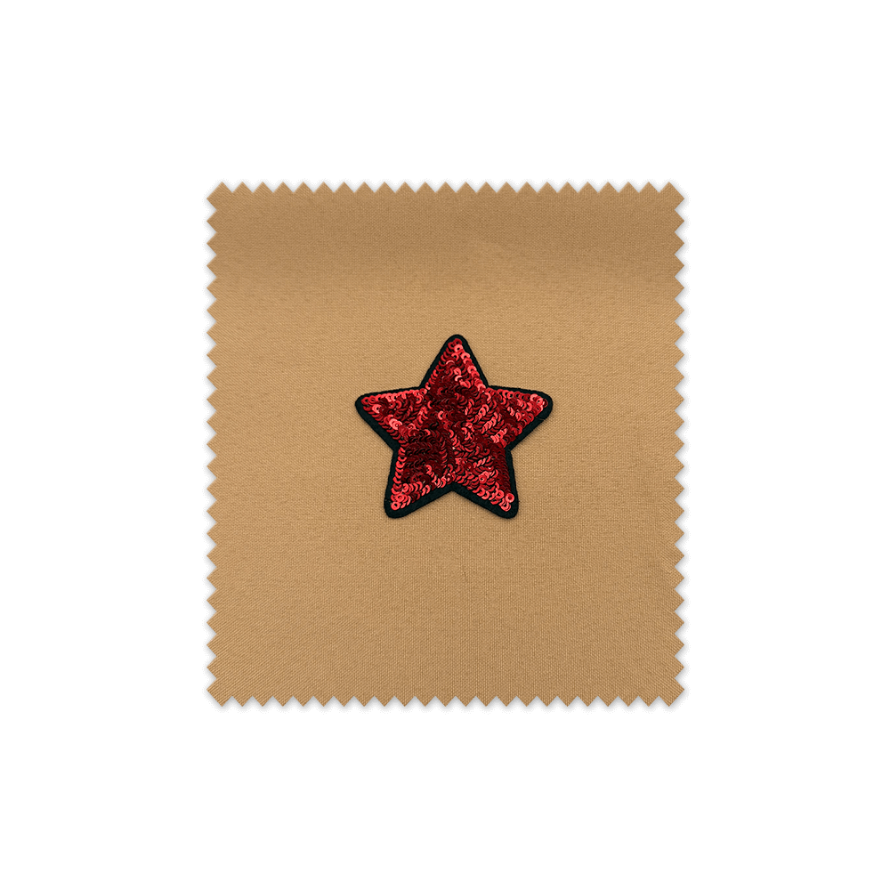 parche estrella, parche brillo, parches para ropa, accesorios de costura
